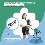 GUEVARA SPORTS Kinene Scooter Patin del Diablo para Jovenes y Adultos, Patín del Diablo con Manubrio Ajustable, 2 Ruedas (5)