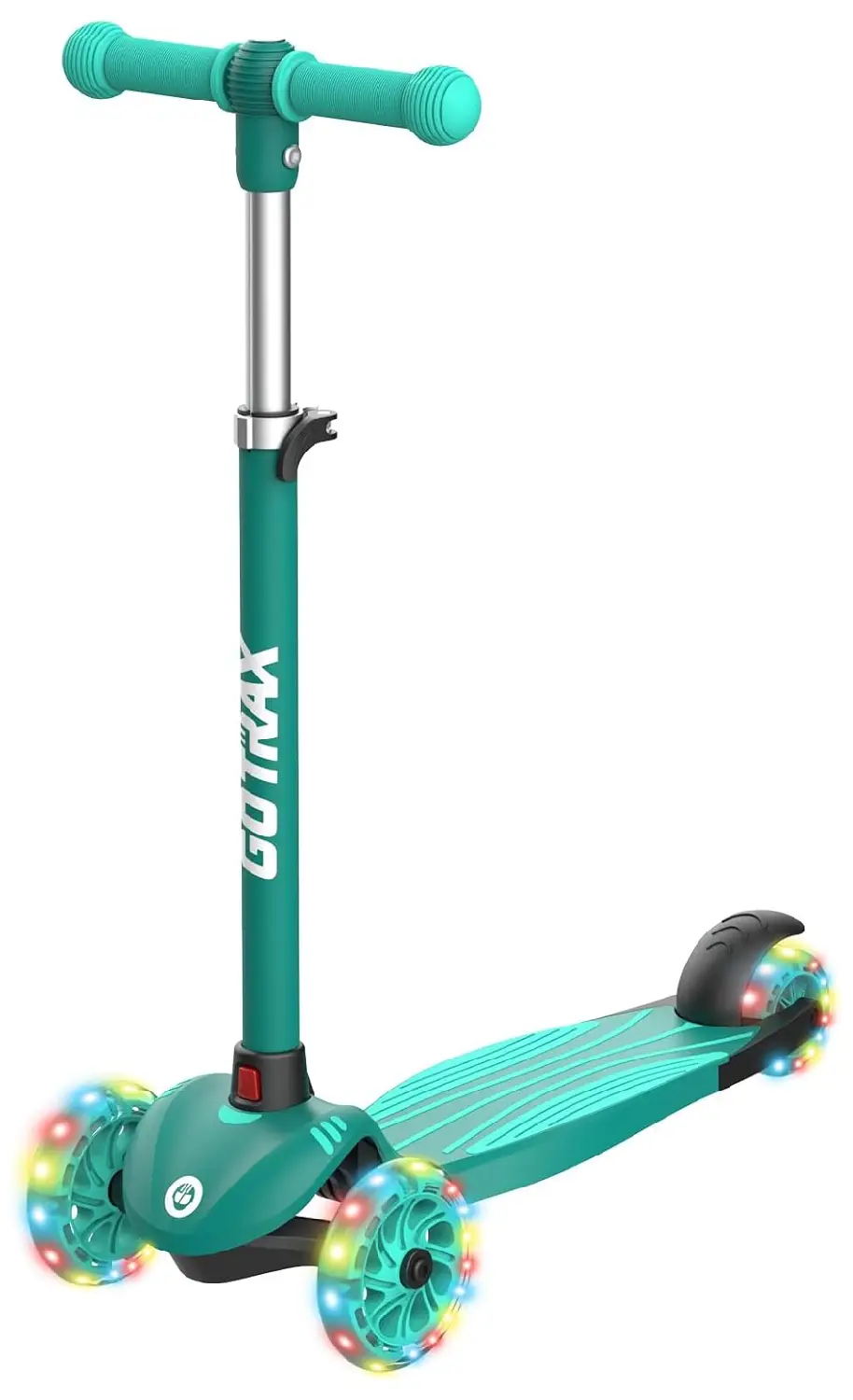 Gotrax KS1 Kids Kick Scooter, LED Lighted Wheels and 3 Adjustable Height Handlebars, Lean to Steer & Widen Anti Slip Deck, 3 Wheel Scooter for Boys & Girls Ages 2 8 and upto 110 Lbs (4) Gotrax KS1 Kids Kick Scooter, LED Lighted Wheels and 3 Adjustable Height Handlebars, Lean to Steer & Widen Anti Slip Deck, 3 Wheel Scooter for Boys & Girls Ages 2 8 and upto 110 Lbs (4)