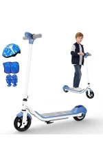 HONEYWHALE E2 Scooter Eléctrico para Niños y Niñas 6 12 Años, Patin Electrico Plegable con Luz LED Multicolor, 60 90 Minutos de Uso, Velocidad Máxima 15 kmh, Regalo de Cumpleaños, Scooter (4)