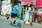 Razor A5 Lux Kick Scooter for Kids Ages 8+ 8 Urethane Wheels, Anodized Finish Featuring Bold Colors and Graphics, for Riders up to 220 lbs (2)