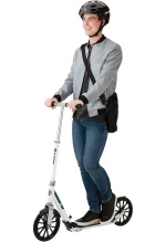 Razor A6 Kick Scooter for Kids Ages 8+ Extra Tall Handlebars & Longer Deck, 10 Urethane Wheels, Aluminum Frame, Anti Rattle Technology, for Riders Up to 220 lbs (3)