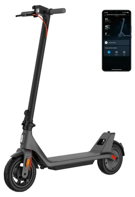 XIAOMI Electric Scooter Elite,4 Lite2 para Adultos, patín eléctrico, hasta 32 kmh, autonomía de 25–45 km, Potencia de 300–700 W, Llantas de 10”, Frenos Dobles, luz Frontal y Trasera, App Bluetooth (1)