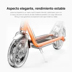 XIAOMI Electric Scooter Elite,4 Lite2 para Adultos, patín eléctrico, hasta 32 kmh, autonomía de 25–45 km, Potencia de 300–700 W, Llantas de 10”, Frenos Dobles, luz Frontal y Trasera, App Bluetooth (8)